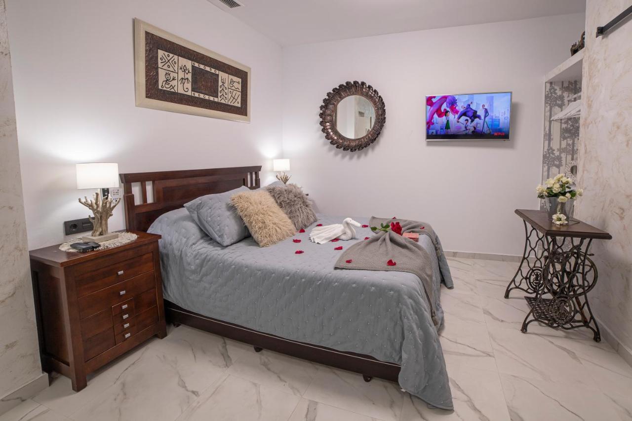 Apartamento Estrella Sauna Spa Jacuzzi 알하마데아라콘 외부 사진